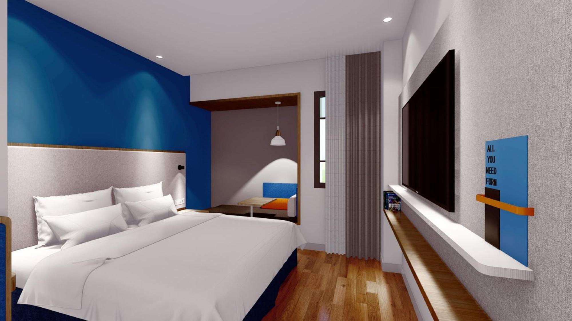 Holiday Inn Express Shanghai Pudong Airport By Ihg Exteriör bild
